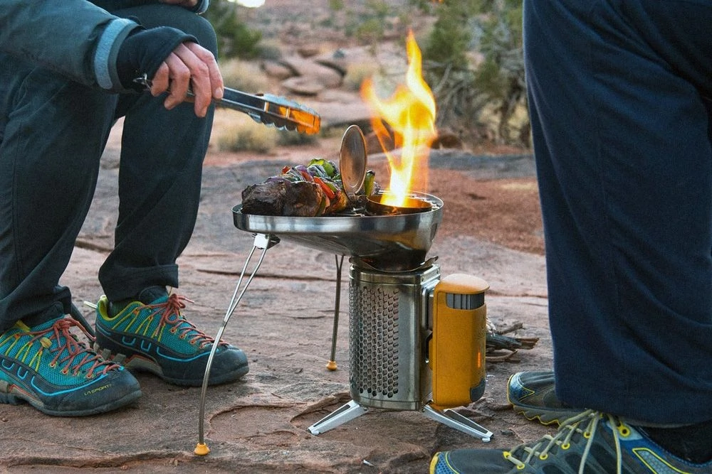 Wilderness camping in the Hidden Valley